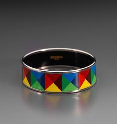 Clous en Trompe l'Oeil Enamel Bracelet (multi color)