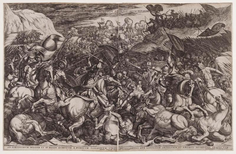 Victory of the Israelites over the Amalekites