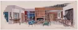 Set design for "Protege", Alcoa Hour, May 19, 1957