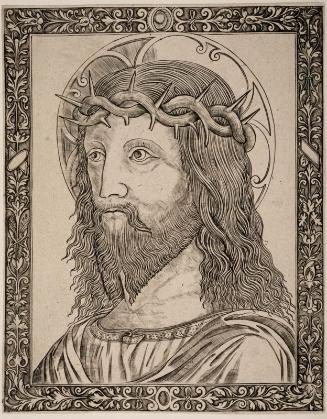 Head of Christ, with a Crown of Thorns