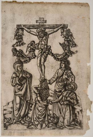 Christ on the Cross, with the Virgin, St. Mary Magdalen, St. John, and St. Jerome