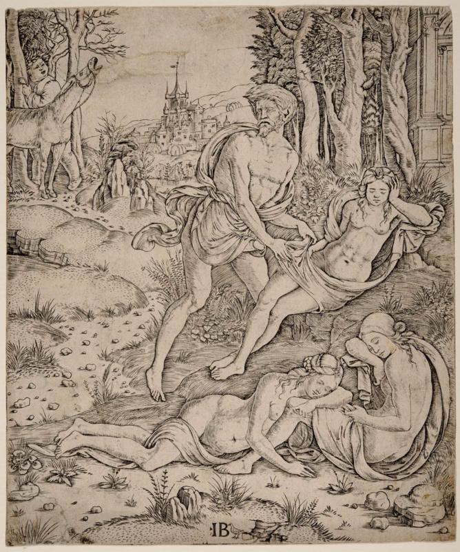 Priapus and Lotis