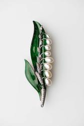 Lily-of-the-Valley brooch