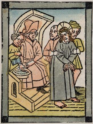 Christ again before Pilate