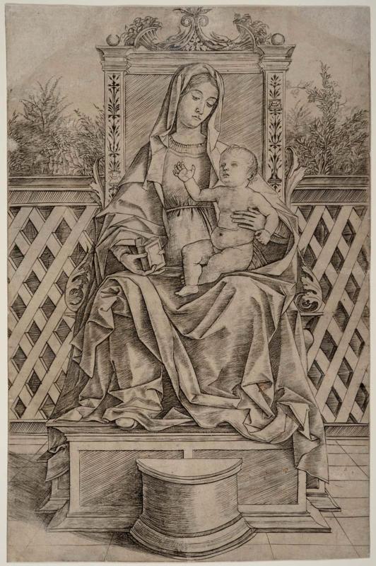The Virgin and Child Enthroned