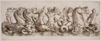Frieze with Tritons and Nymphs