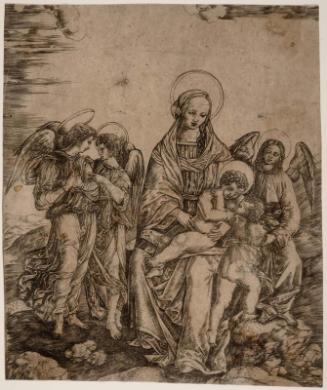 The Virgin and Child with the Infant St. John the Baptist and Three Angels