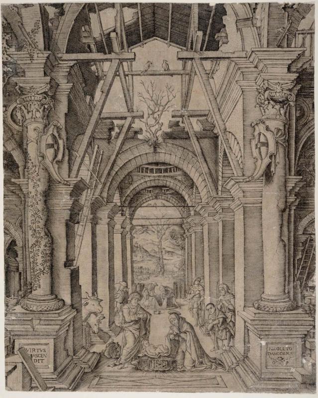 The Nativity and the Adoration of the Shepherds