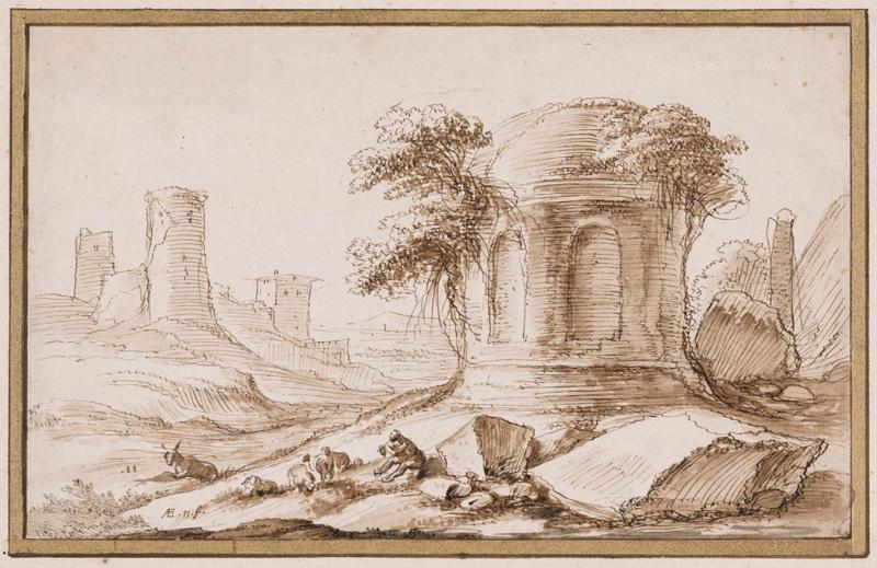 Landscape with a Round Tower