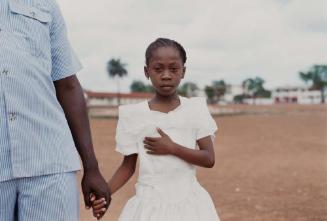 Young Girl Outside Manhiya Palace, Kumasi, Ghana