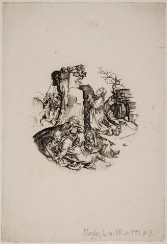 Christ on the Mount of Olives (copy in reverse)