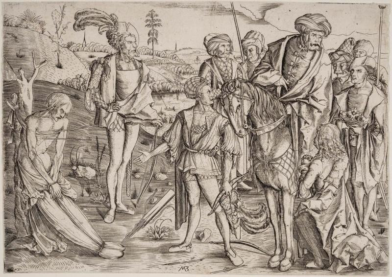 The King's Sons Shooting Their Father's Corpse