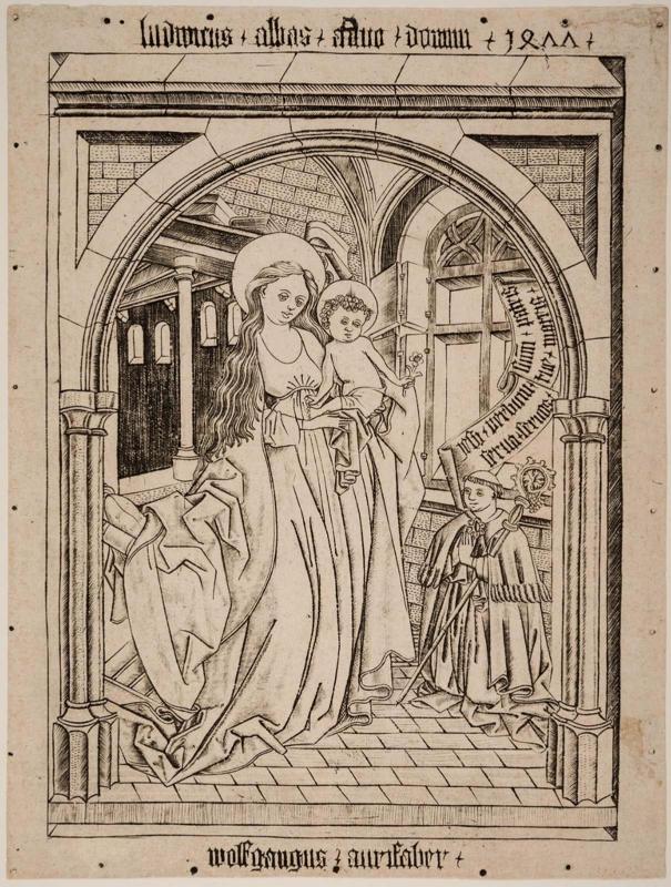 The Virgin and Child with Abbott