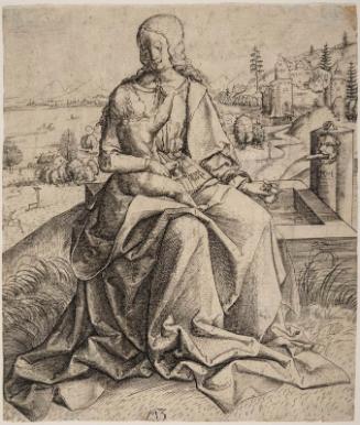 The Madonna and Child by a Well