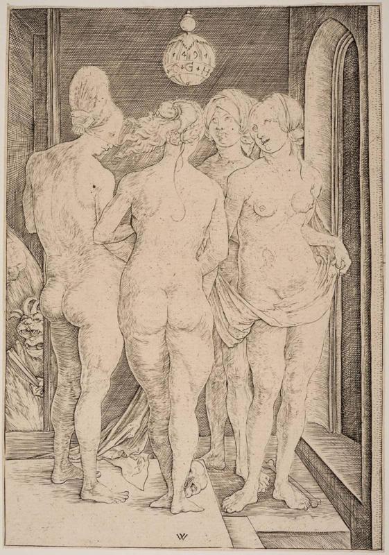 Four Naked Women (The Four Witches)