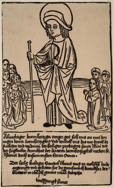 Saint Minus Implored by the Sick