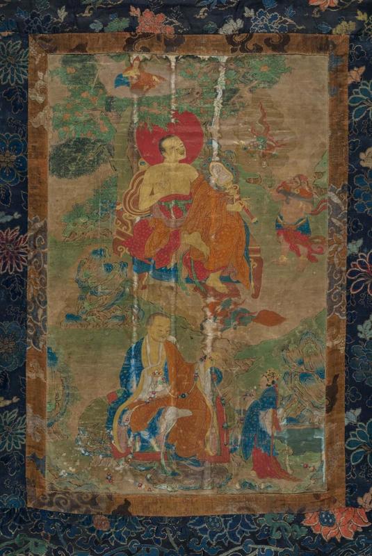 Two Arhats: Vajriputra and Kankavatsa