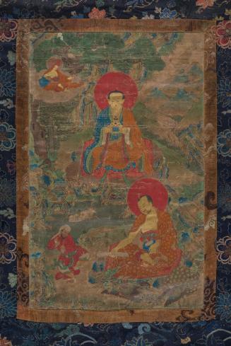 The Arhats Rahula and Pindola