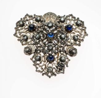 Renaissance-revival dress clip