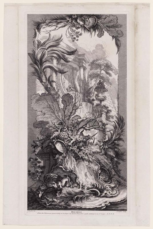 Rocaille (from a Suite of Five Designs for Screen Panels)