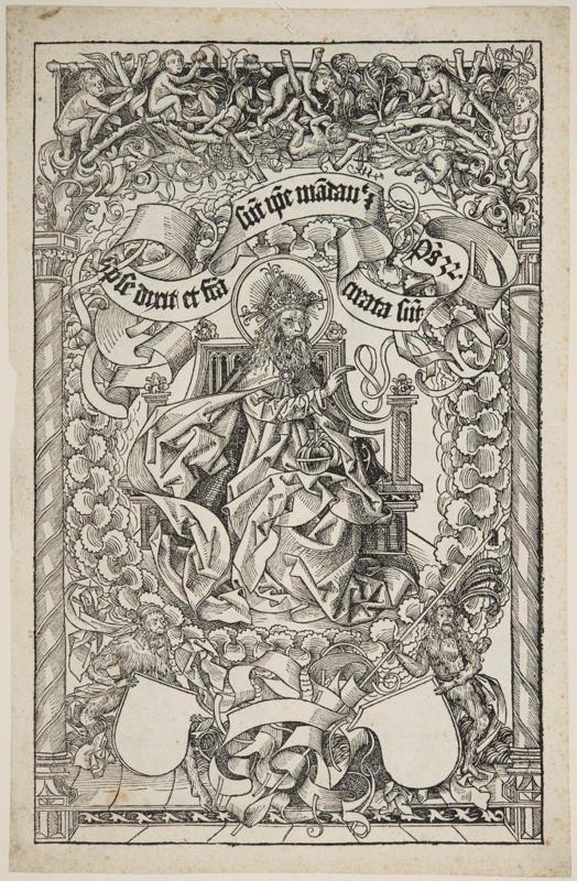 God the Father (Frontispiece to the Nuremberg Chronicle)