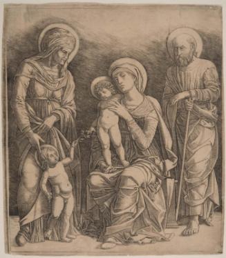 The Holy Family with St. Elizabeth and the Infant St. John the Baptist