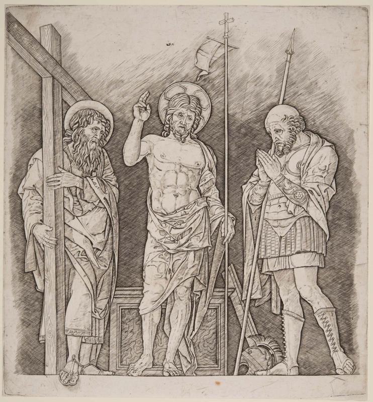The Risen Christ Between SS Andrew and Longinus