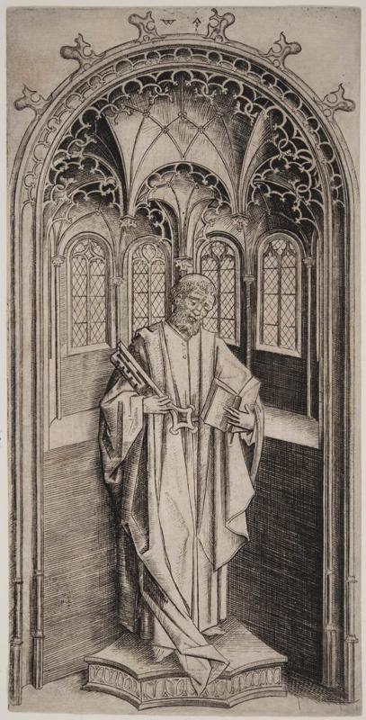 Saint Peter (from an Apostles series, one of five that are extant)