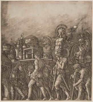 The Triumph of Caesar: Soldiers Carrying Trophies (second version)