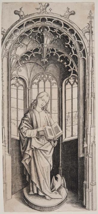 Saint John the Evangelist (from an Apostles series, one of five that are extant)