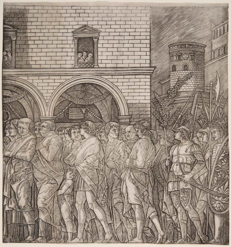 The Triumph of Caesar: The Senators (second version)