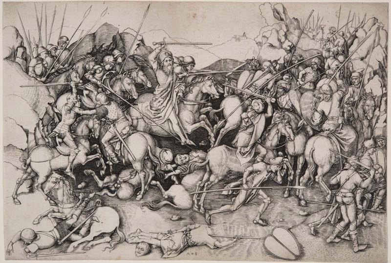 The Battle of Saint James at Clavijo