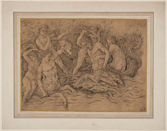 Battle of the Sea Gods (right half)
