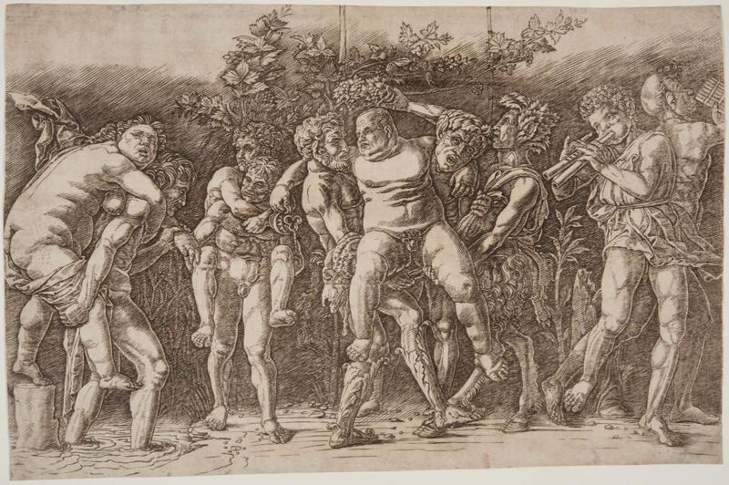 Bacchanal with Silenus