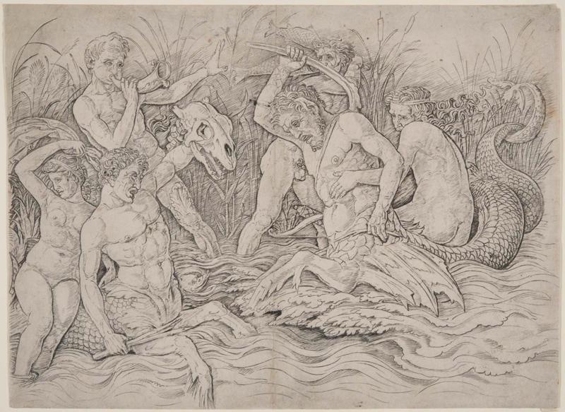 Battle of the Sea Gods (right half)