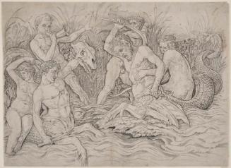 Battle of the Sea Gods (right half)
