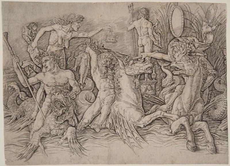 Battle of the Sea Gods (left half)