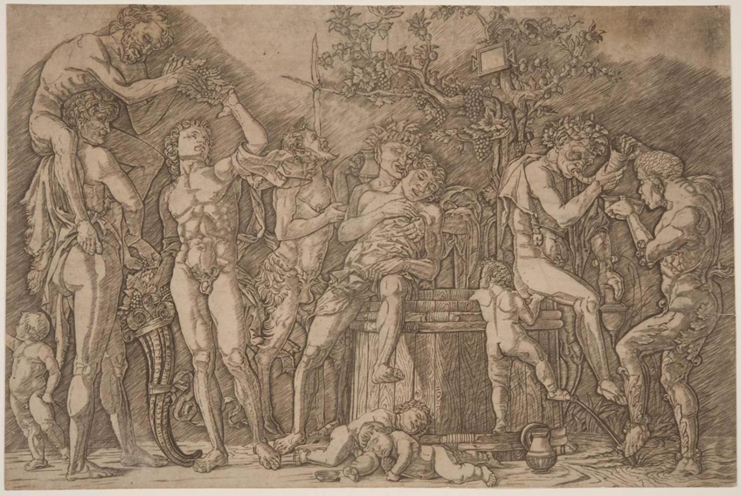 Bacchanal with a Wine Vat