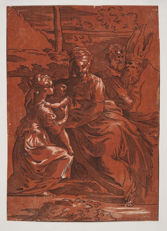 The Virgin and Child Accompanied by Saints