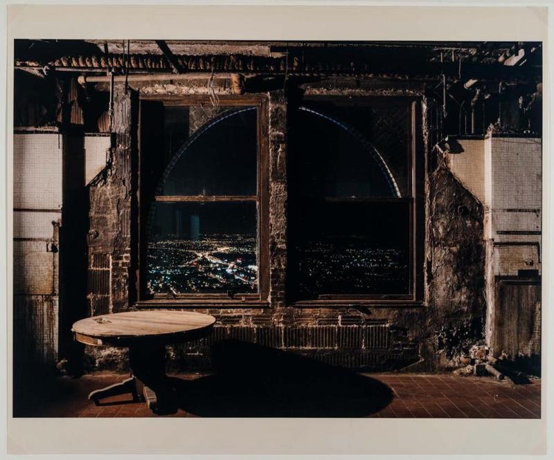 Night Window, Kitchen, 67th Floor, Cloud Club, Chrysler Building from the series Cloud Club