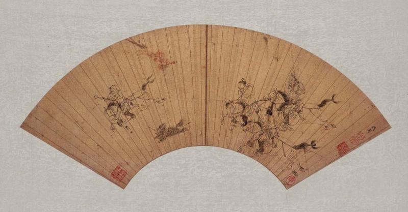 A hunting scene