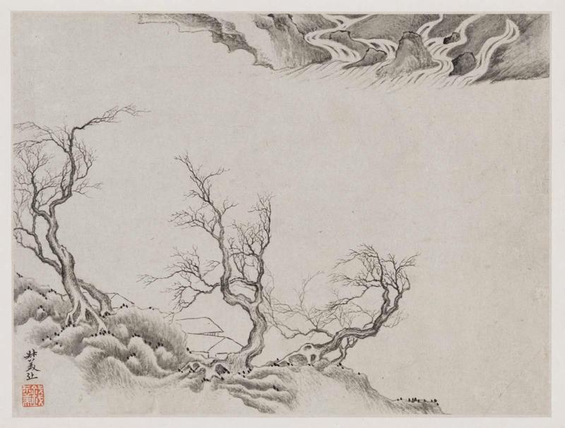 Album of eight landscapes