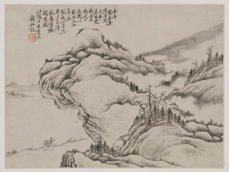 Album of eight landscapes
