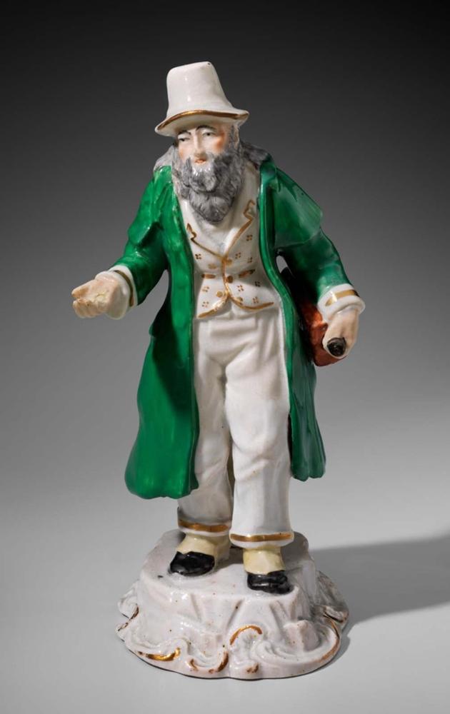 Figure of a Jewish Peddler