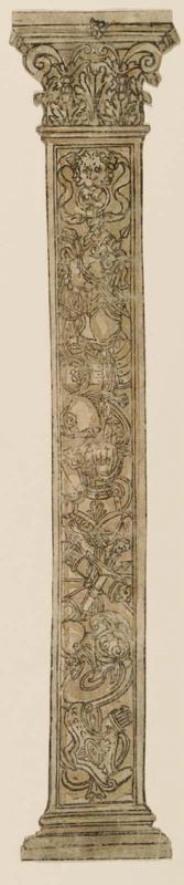The Triumph of Caesar: Six Corinthian Pilasters (pilaster no. 4 only)