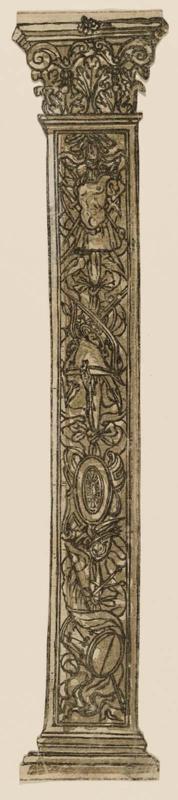 The Triumph of Caesar: Six Corinthian Pilasters (pilaster no. 6 only)