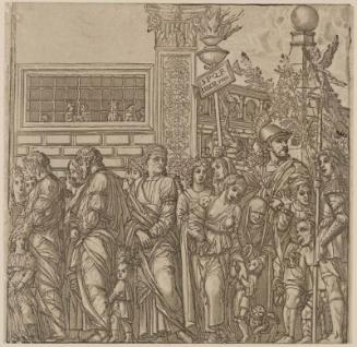 The Triumph of Caesar, Plate 7: Captives