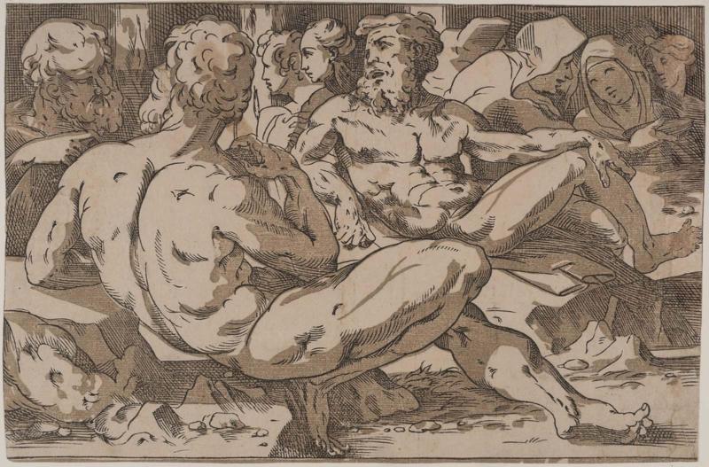 A Group of Men and Women