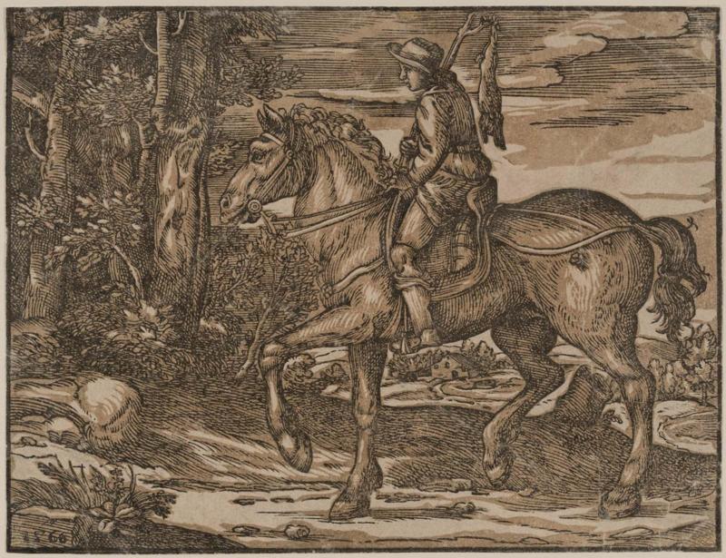 A Young Peasant on Horseback