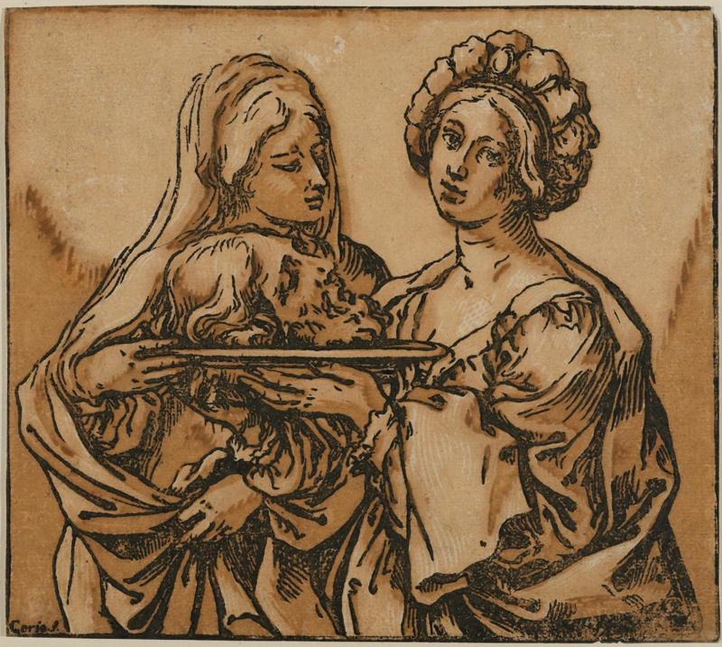 Herodias and Salome with the Head of John the Baptist